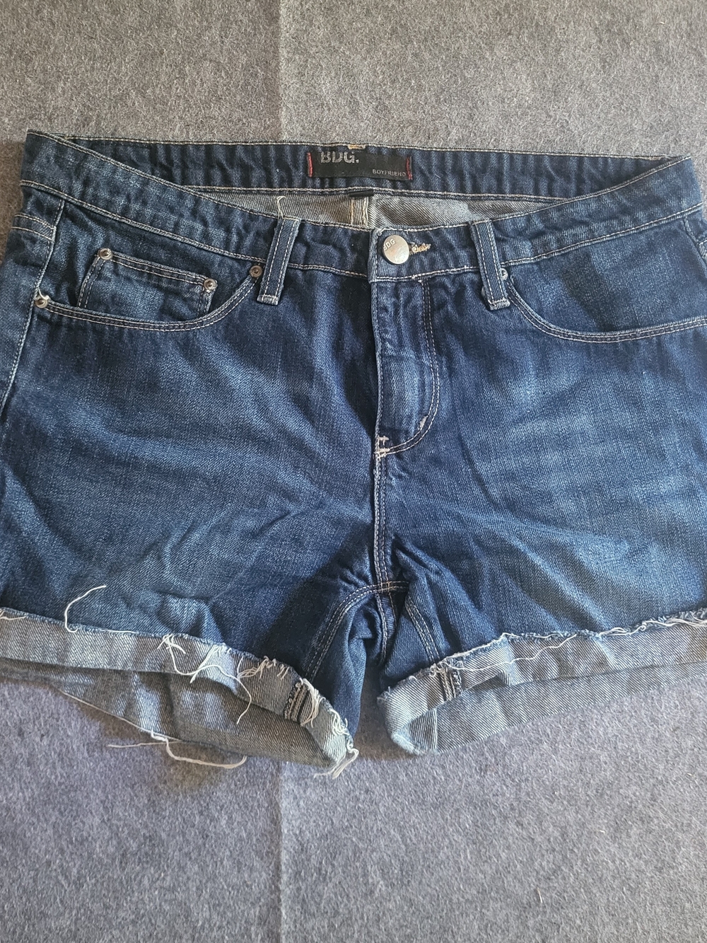 BDG Blue Jean Denim Shorts Womens Size 29 Urban Outfitters